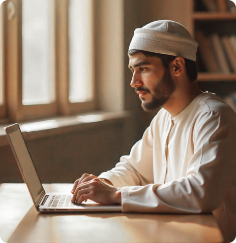 Person working with Oud Al Combodia